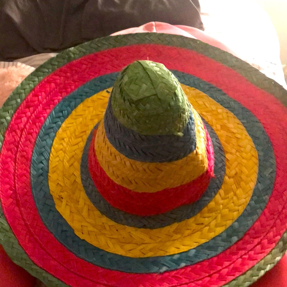 Rainbow sombrero